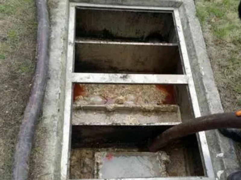 灵台隔油池清理