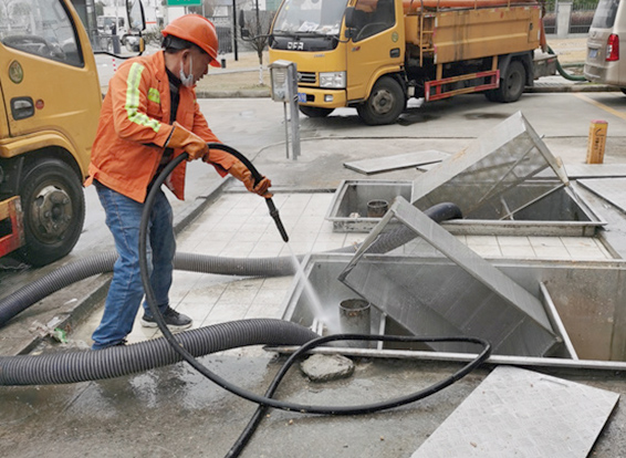 灵台隔油池清理